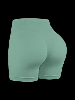 Summer Women Sexy Seamless Fitness Sports Biker Shorts Low Waist Gym Short Workout Scrunch Butt Yoga Leggings