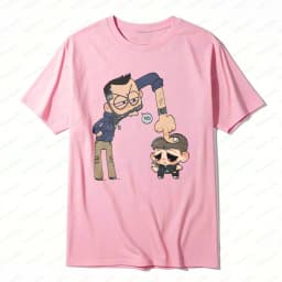 The Pitt Graphic Tee Funny Doctor Character Design Casual Tops Classics Portrait Slim Tshirt Trend Cute Kawaii Clothes for Women