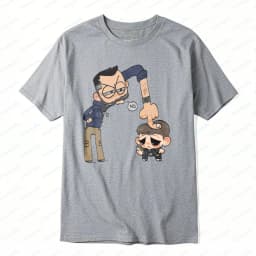 The Pitt Graphic Tee Funny Doctor Character Design Casual Tops Classics Portrait Slim Tshirt Trend Cute Kawaii Clothes for Women