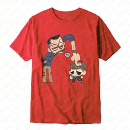 The Pitt Graphic Tee Funny Doctor Character Design Casual Tops Classics Portrait Slim Tshirt Trend Cute Kawaii Clothes for Women