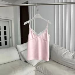 Women Sexy Sling Tops Chic patchwork Sleeveless V-Neck Fashion Backless Lace Tops 2026 Beach Camis Female Outfits Tees Blouse