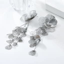 Summer New Women's Luxury Alloy Flower Multi Layer Flower Earrings
