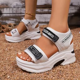 Summer 2026 Fashion Outdoor Sport Universal Thick Bottom Sandals for Women Stylish Versatile Comfortable Footwear