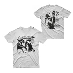 SONIC YOUTH Sonic Youth Band Rock Punk Casual T-Shirt Men's and Women's Luxury Band Brand Top