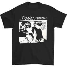 SONIC YOUTH Sonic Youth Band Rock Punk Casual T-Shirt Men's and Women's Luxury Band Brand Top