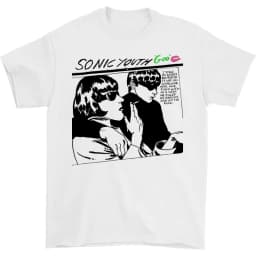 SONIC YOUTH Sonic Youth Band Rock Punk Casual T-Shirt Men's and Women's Luxury Band Brand Top