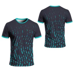 Gym Clothes Man Summer Crew Neck Quick Dry T-Shirt Tennis Badminton Ping-Pong Sportswear Outdoor Running Fitness Men's T Shirts