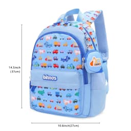 Nylon Backpack for Girls with Coin Purse, Preschool Bag, Lightweight  School Bag for Kids Age 2-6