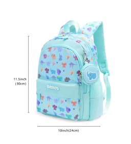 Nylon Backpack for Girls with Coin Purse, Preschool Bag, Lightweight  School Bag for Kids Age 2-6