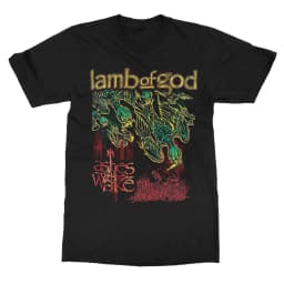 2026 Lamb of God Band Graphic Cotton T-shirt Unisex Summer Short Sleeve Fashion Brand Tee Luxury Casual Vintage Retro Top
