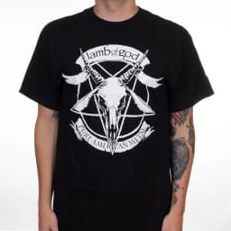 2026 Lamb of God Band Graphic Cotton T-shirt Unisex Summer Short Sleeve Fashion Brand Tee Luxury Casual Vintage Retro Top