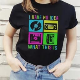 Back To 90s I Love 90 T-shirt Born in The 80's But 90's Made Me Shirts Vintage for Birthday Party Gift Women Clothing