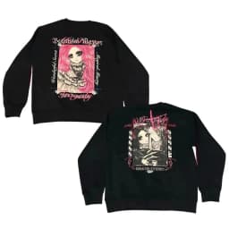 Drain Gang Bladee Martyr Tour Reprint Round-neck Hoodie