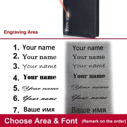 Name Engraving New RFID Men Card Wallets High Quality Pop-up Card Bag Photo Holder Male Purses Simple Slim Card Clips