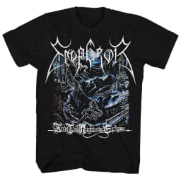 1991 Emperor Norwegian Black Metal Rock Dark Style Casual T-Shirt Men's and Women's Luxury Band Brand Top 2026 New