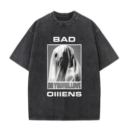Washed Vintage Bad Omens Do You Feel Love Tour 2026 Men Women T-shirt Summer Retro Rock Streetwear Gothic Metal Style T-shirts