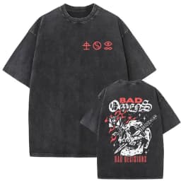 Washed Vintage Bad Omens Do You Feel Love Tour 2026 Men Women T-shirt Summer Retro Rock Streetwear Gothic Metal Style T-shirts