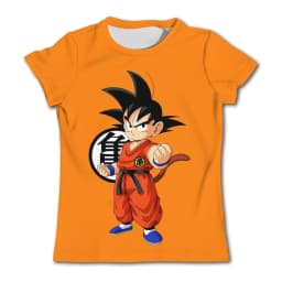 Kids Summer Anime T-shirt Dragon Ball Super Saiyan Goku Kakarot Vegeta Boys Short Sleeve Men Women Clothes Tops