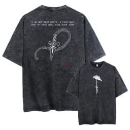 2026 New Anime Hunter X Hunter Washed New Arrival Mens Clothes Tee Shirt Homme Graphic T-Shirts Men Tshirt for Men Ropa Hombre