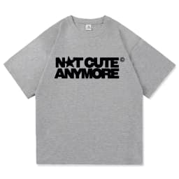 ILLIT Not Cute Anymore Album TShirt Fashion Men/women Clothing Harajuku High Quality Tops Cotton TShirts Male Tees Vintage