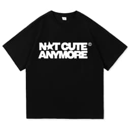 ILLIT Not Cute Anymore Album TShirt Fashion Men/women Clothing Harajuku High Quality Tops Cotton TShirts Male Tees Vintage
