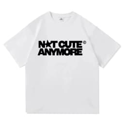 ILLIT Not Cute Anymore Album TShirt Fashion Men/women Clothing Harajuku High Quality Tops Cotton TShirts Male Tees Vintage