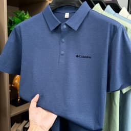Bestselling Fashion Brand Summer New Designer Simple Letter Embroidered Breathable Polo Shirt Mens Exquisite and Comfortable Top