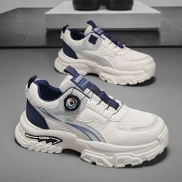 2026 Spring New Sports Shoes for Men, Thick-Soled Sports Korean Style Casual Dad Shoes, Breathable Low-Top Running Shoes, Versatile