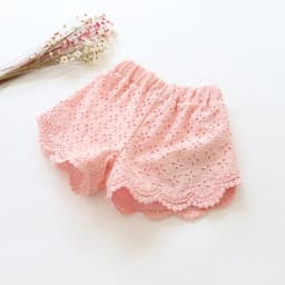 2026 New Summer Korean Style Girls Hollow Lace Shorts Fashion Hot Pants Beach Shorts For Big Kids