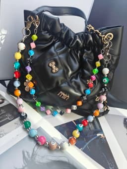 Original DIY Colorful Dice Billiards Chain For Pants Fashionable Men And Women Accessories Y2K Style Multi-Functional Keychain