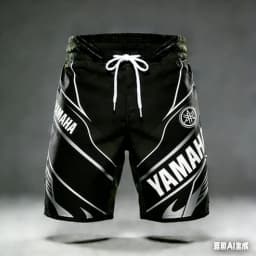 2026 Summer New Yamaha Trend Fashion Sports Outdoor Fitness Shorts Men Women Large Casual Motorcycle Riding Shorts