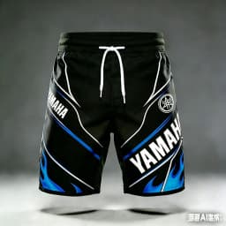 2026 Summer New Yamaha Trend Fashion Sports Outdoor Fitness Shorts Men Women Large Casual Motorcycle Riding Shorts