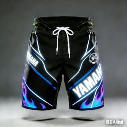 2026 Summer New Yamaha Trend Fashion Sports Outdoor Fitness Shorts Men Women Large Casual Motorcycle Riding Shorts