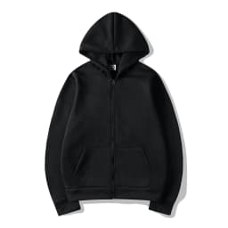 Men's and Women's Universal Warmth Trendy Zippered Hooded Sweatshirt - Fall/Winter Style - Men's - New Long-Sleeved Hooded Sport