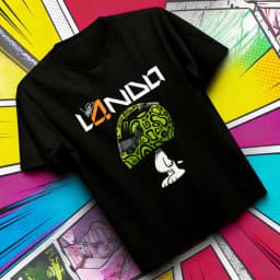 Lando Norris Cotton Top Tees Men Comfortable 80s Retro University 2000s Harajuku Top Tees Punk Pastel 2000s Graphic Colorful