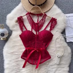 Sexy Lace Mesh Bandage Tube Top Chic Strapless Camis Slim Korean Tanks Top Elegant Basic Crop Top Women Bustier New