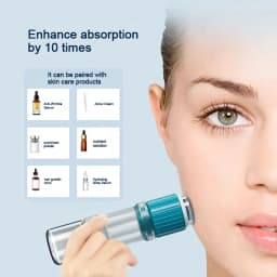 Microneedle Stamp Nanometer Scale Serum Applicator Round Nano - Home Microcrystalline Skin Care Tool For Home Use Beauty Tool