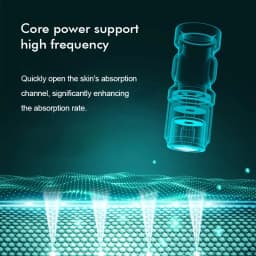 Microneedle Stamp Nanometer Scale Serum Applicator Round Nano - Home Microcrystalline Skin Care Tool For Home Use Beauty Tool