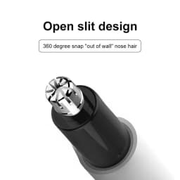 Huanxing HN3 Electric Mini Nose Hair Trimmers Portable Nose Ear Hair Shaver Clipper Waterproof Safe Removal Cleaner