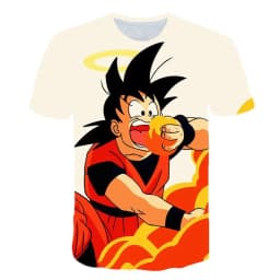 2026 Summer Dragon Ball Retro Fitness T-shirt Men's Oversized 3D Printed Short-sleeved Family Unisex Children's Sports Shirt