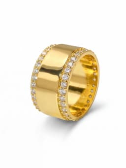 925 Sterling Silver Gorgeous Classic Round Zircon Ring For Women Wedding Prom Party Luxury Fashion High Quality Fine Jewelry