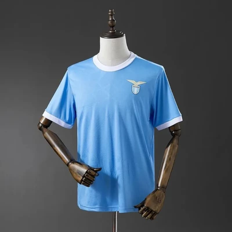 2026 New Lazio Team 2025-26 Season Home Jersey, Y2K Style, Breathable and Sweat-wicking Short-Sleeve Sports T-Shirt, Unisex