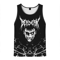 New Stylish Men's Fitness Vests Anime Berserk 3D Printed Sleeveless Tank Top Summer Oversized Gym Muscle Men Sports Top Clothing