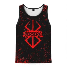 New Stylish Men's Fitness Vests Anime Berserk 3D Printed Sleeveless Tank Top Summer Oversized Gym Muscle Men Sports Top Clothing