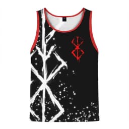 New Stylish Men's Fitness Vests Anime Berserk 3D Printed Sleeveless Tank Top Summer Oversized Gym Muscle Men Sports Top Clothing