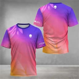 Skull Gradient Splash T-Shirt Men Women Sport Graphic Tee 3D Printing Summer Casual Fashion Streetwear Baseball Cap