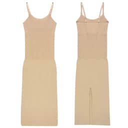 Wechery Plus Size Woman Clothing High Elasticity Abdominal Compression Slim Slip Dress Female Elegant Party Dresses
