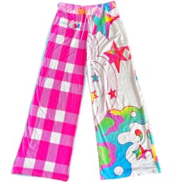 Summer New Rainbow Dopamine Pants Adults Kids Cute Y2k Harajuku Style Bottoms Fashionable Plus-size Breathable Extra Loose Pants