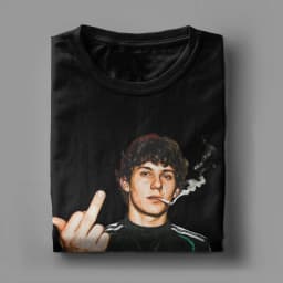 Andrea Kimi Antonelli Smoking and Drinking Beer T-Shirts for 100% Cotton T Shirt Short Sleeve Tee Shirt Plus Size Clothes