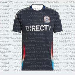 San Diego FC 2025/26 Inaugural Away Jersey Men's Soccer Shirt MLS Football Jersey Fan Version Dark Navy Red Blue Gradient Kit
